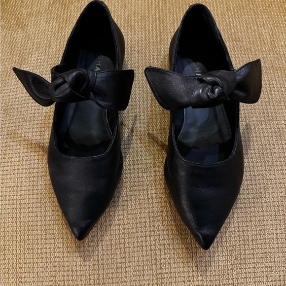 Alohas Black Fossil Ballet Flat Size 36 US 6 - Picture 7 of 10